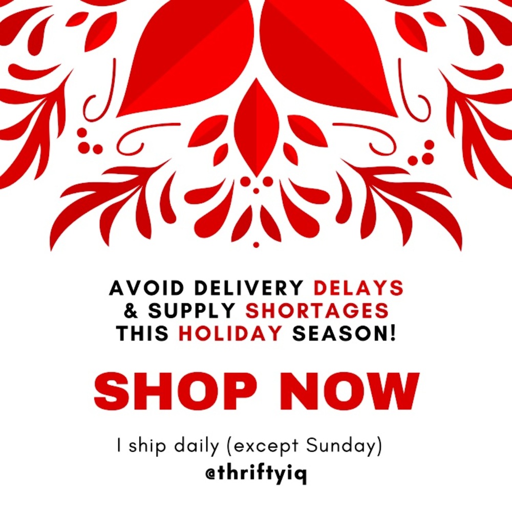 Avoid Shipping Delays!